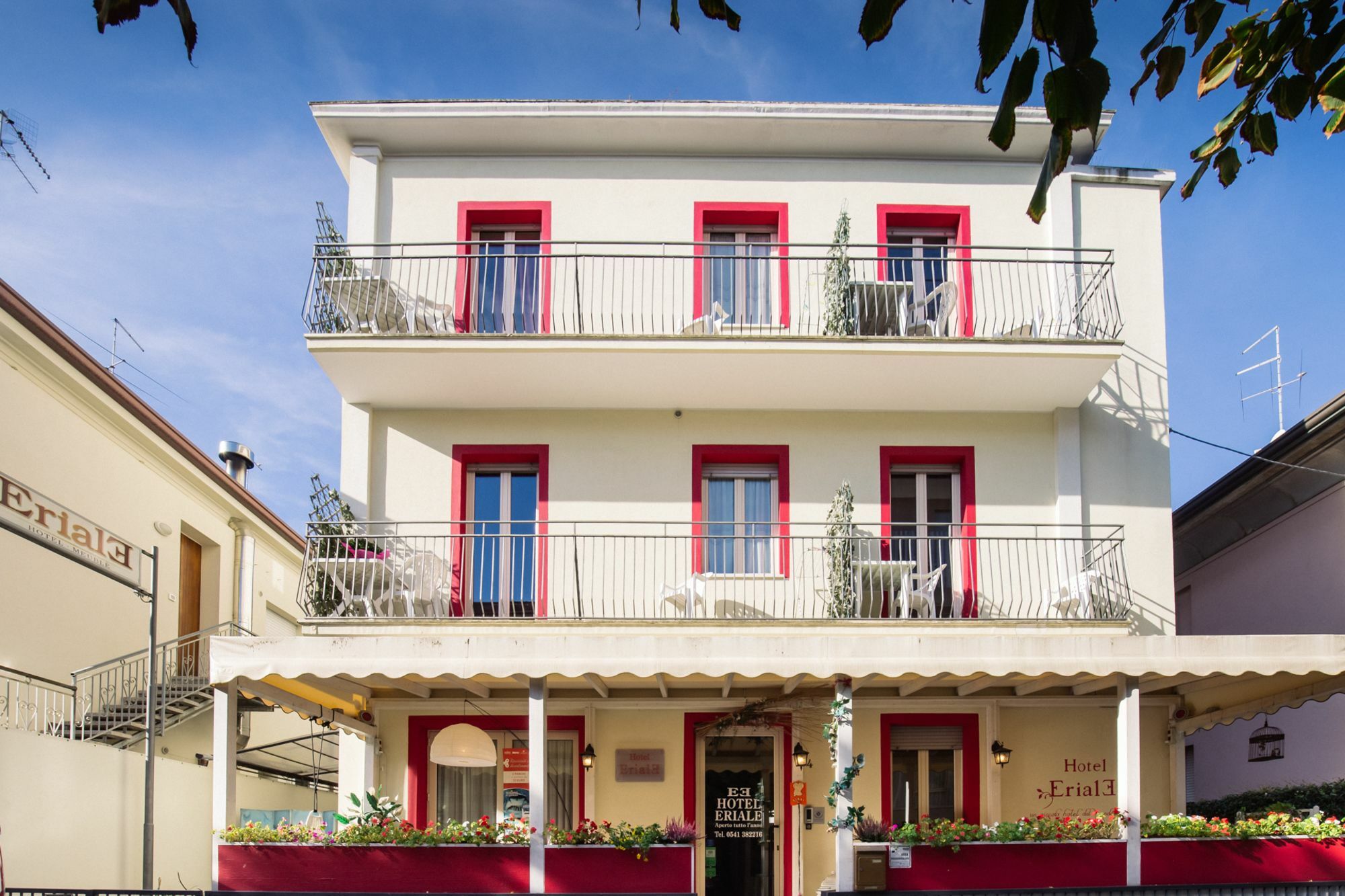 Hotel Eriale Rimini Eksteriør billede